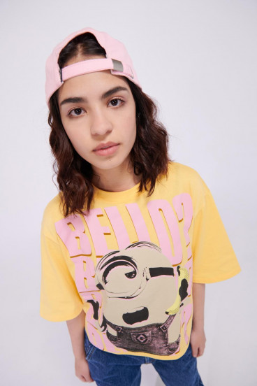 Camiseta cuello redondo de Minions.