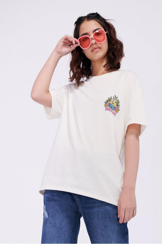 Camiseta cuello redondo de Minions.