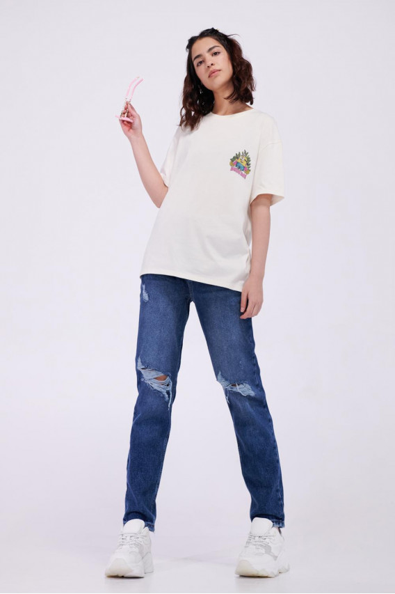 Camiseta cuello redondo de Minions.