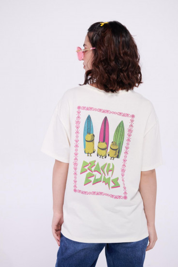 Camiseta cuello redondo de Minions.