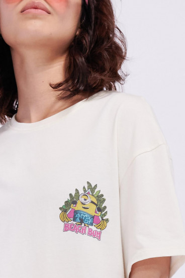 Camiseta cuello redondo de Minions.