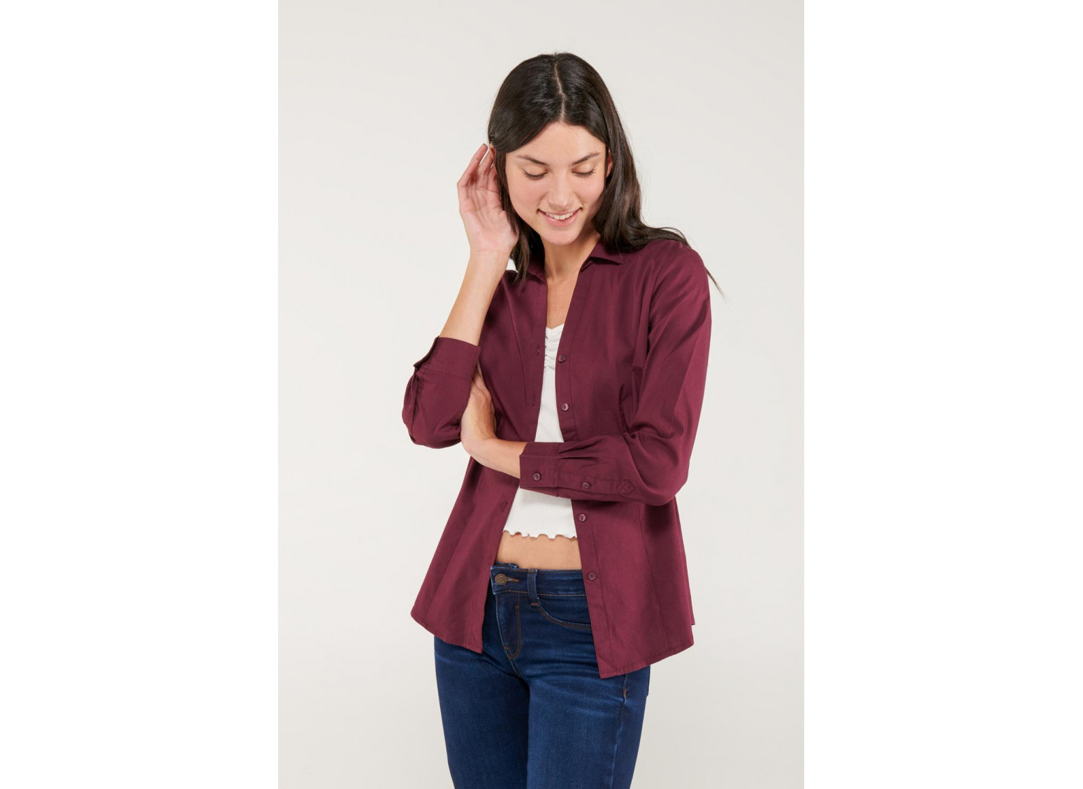 Blusa unicolor