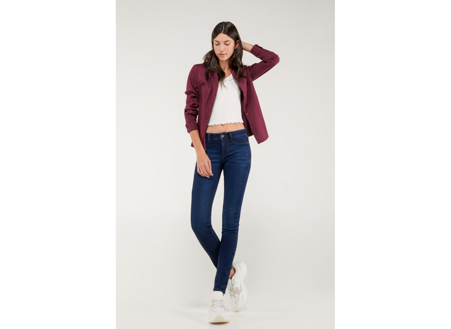 Blusa unicolor