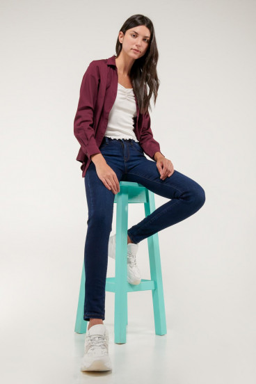 Jean Jegging tiro medio