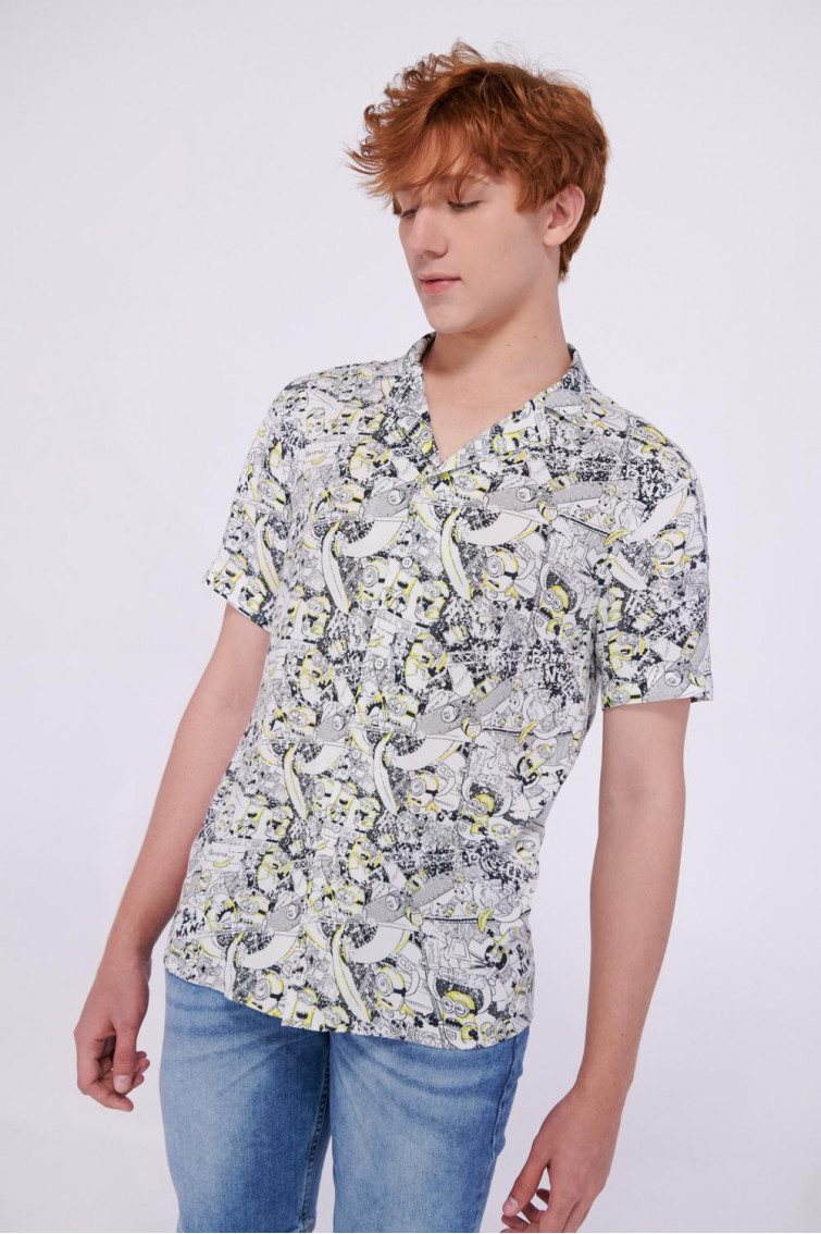 Camisa estampada Minions.