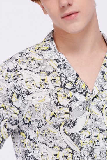 Camisa estampada Minions.