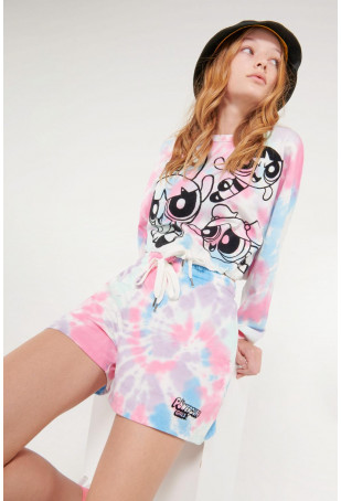 Short con serigrafía Chicas Superpoderosas.