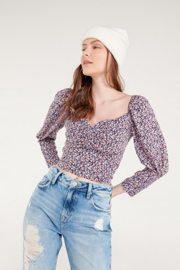 Blusa estampada