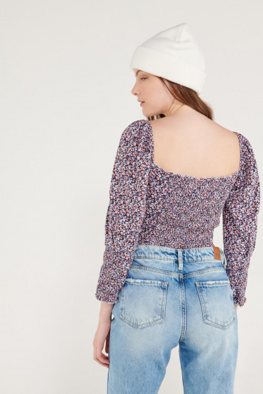 Blusa estampada
