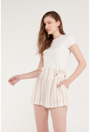 Short paperbag estampado