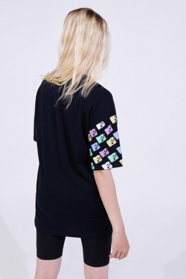 Camiseta manga corta estampada de MTV.