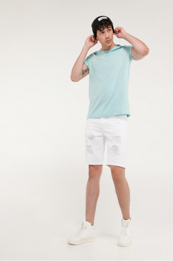 Bermuda denim slim