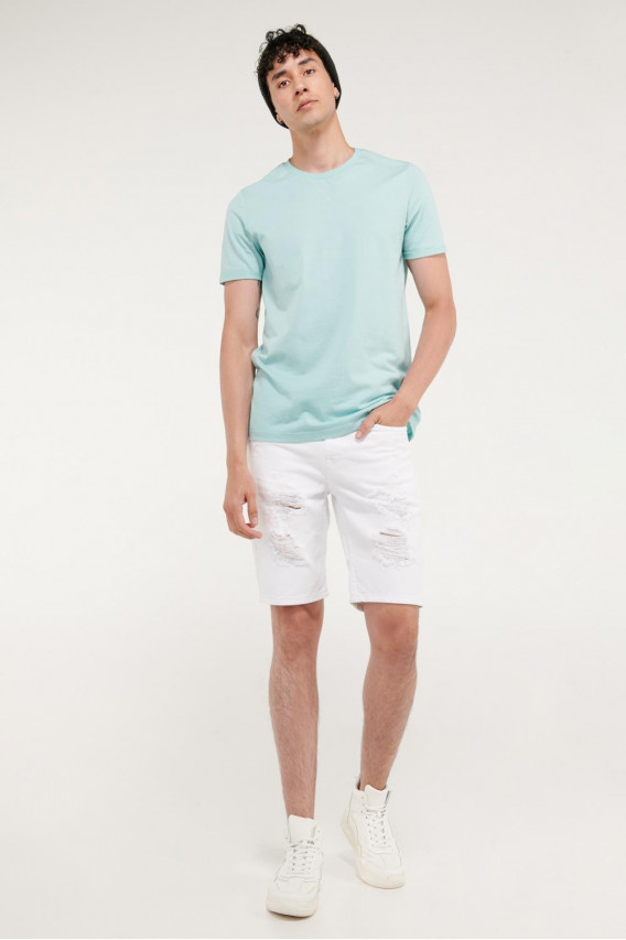 Bermuda denim slim
