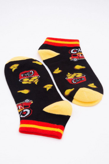 Medias cortas con motivo