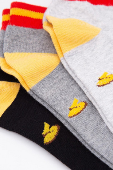 Medias cortas con motivo