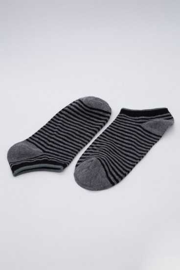 medias cortas a rayas