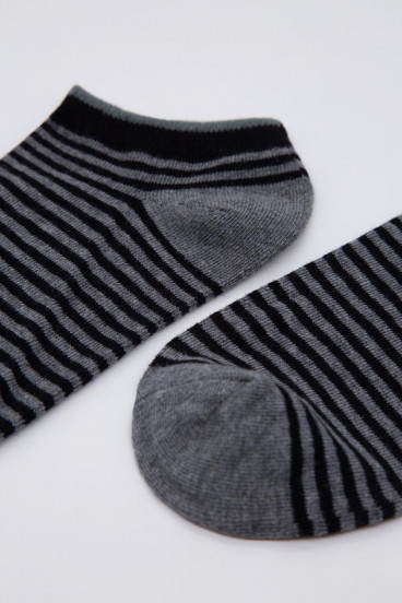 medias cortas a rayas