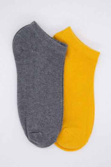 medias cortas unicolor