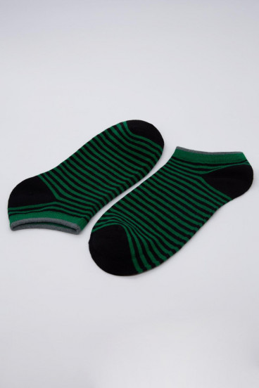 medias cortas a rayas