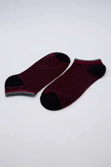 medias cortas a rayas