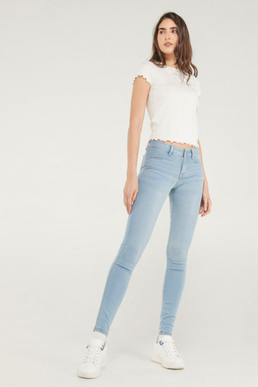 Jean Jegging tiro medio