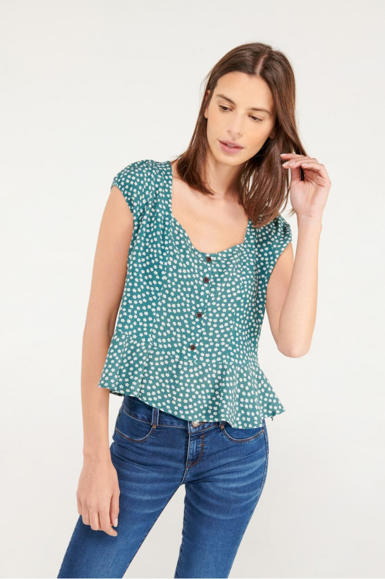 Blusa estampada