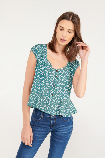 Blusa estampada