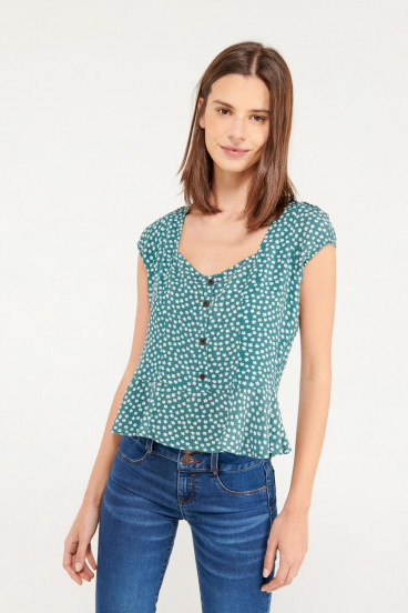 Blusa estampada