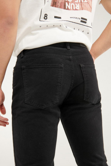 Jean slim rigido