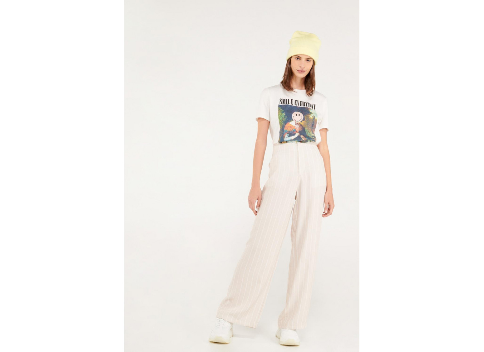 Pantalón palazzo super tiro alto