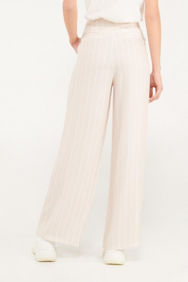 Pantalón palazzo super tiro alto