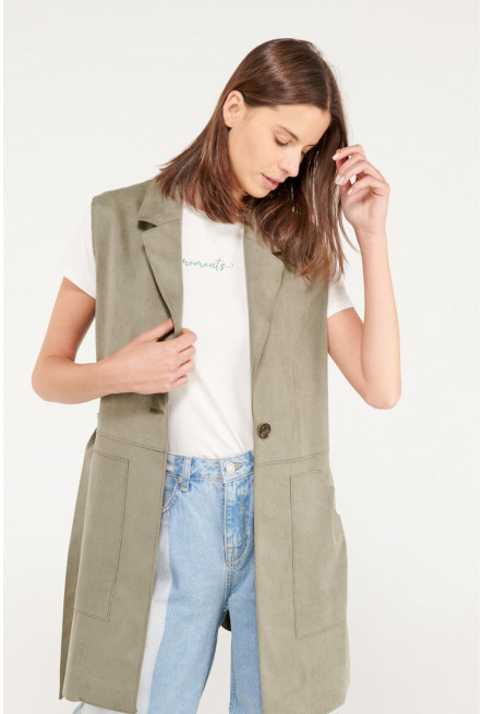 Chaleco con cinturón