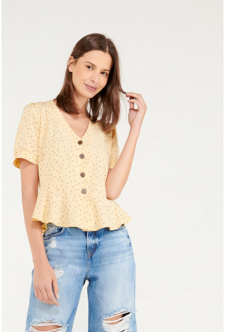 Blusa estampada