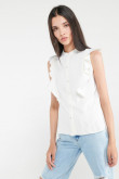 Blusa unicolor