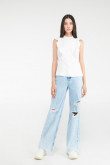 Blusa unicolor
