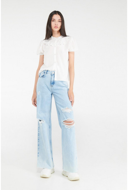 Blusa unicolor