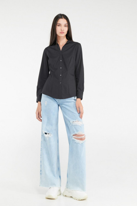 Blusa unicolor