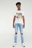 CAMISETA CUELLO REDONDO