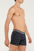 Ropa interior, boxer, Pierna media, estampado.