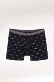 Ropa interior, boxer, Pierna media, estampado.