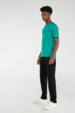 Camiseta Fit manga corta, con estampado.