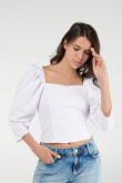 Blusa unicolor