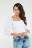 Blusa unicolor