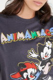 Camiseta manga corta estampada de Animaniacs,