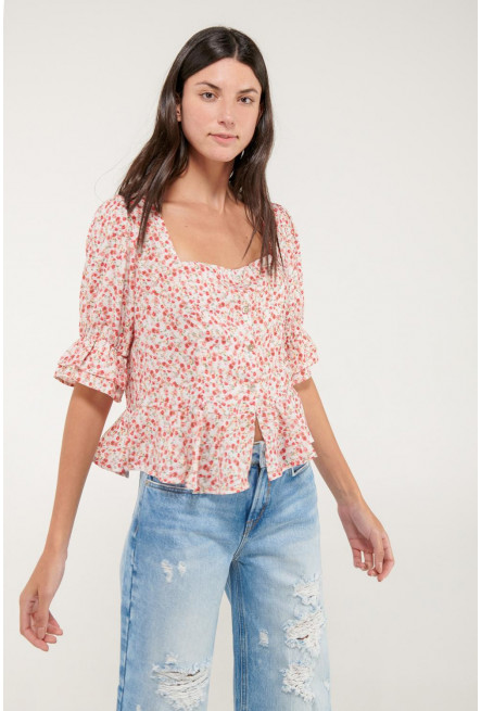 Blusa estampada