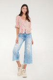 Blusa estampada