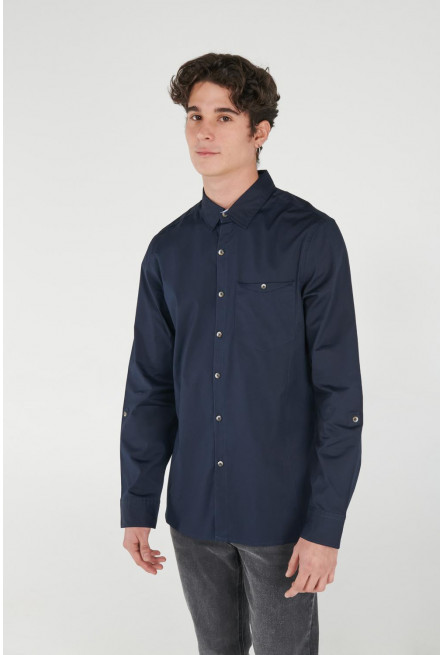 Camisa unicolor