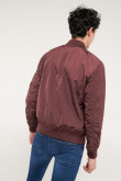 Chaqueta bomber unicolor