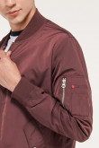 Chaqueta bomber unicolor