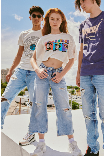 Camiseta manga corta estampada de Animaniacs.